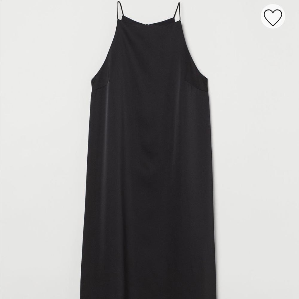 BNWT Satin midi dress LBD